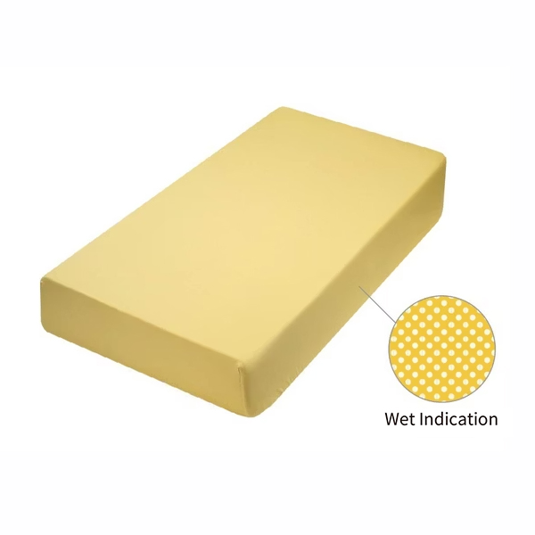 Waterproof Antibacterial Mattress  Fitted Sheet with Wet Indication